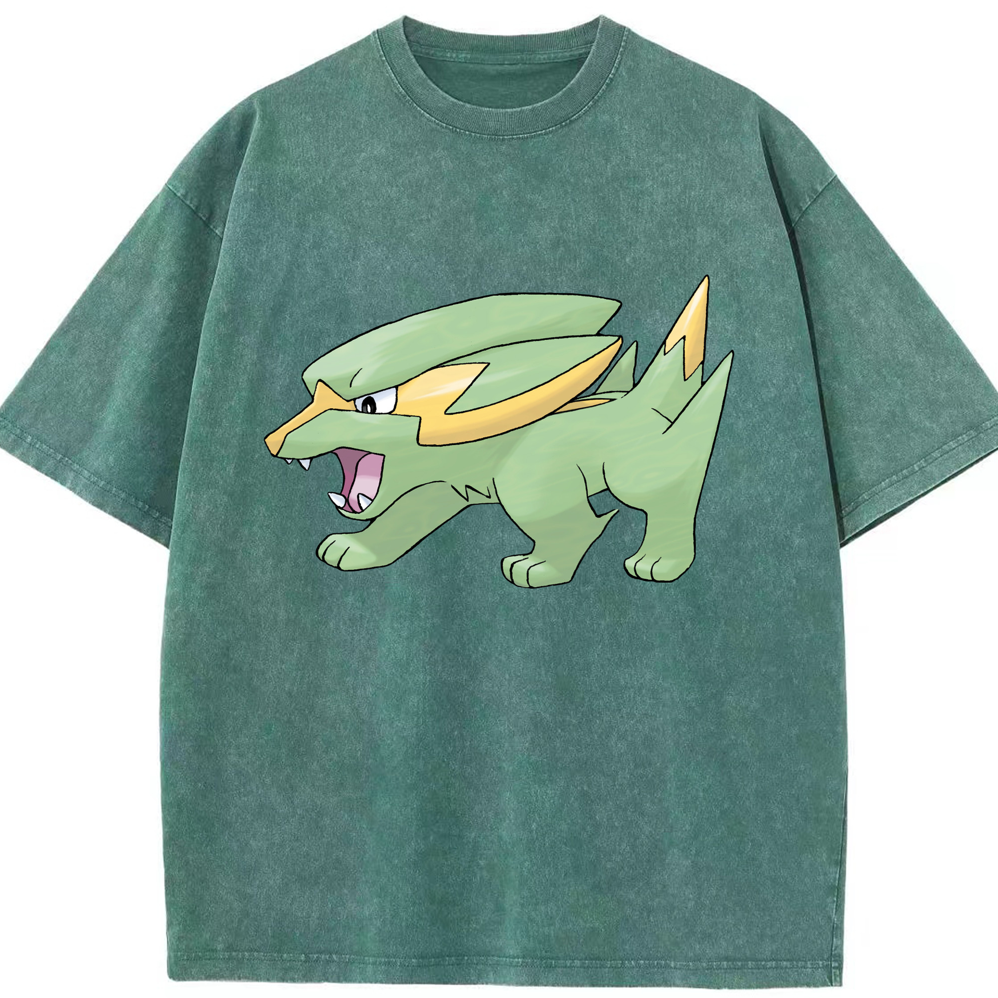 （画像用） ポケットモンスター Pokémon 綿100% ヴィンテージ風 半袖Tシャツ（フロントプリント）